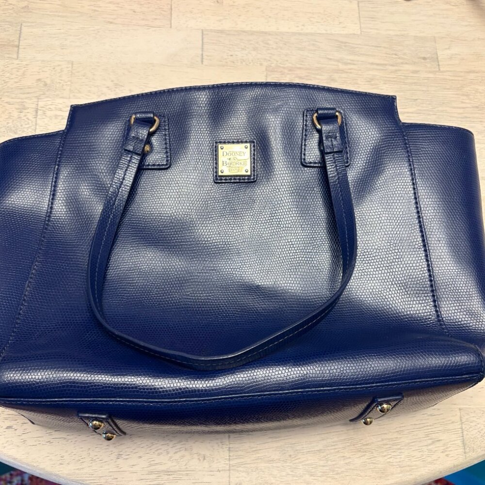 Blue Dooney and Bourke Shoulder Bag